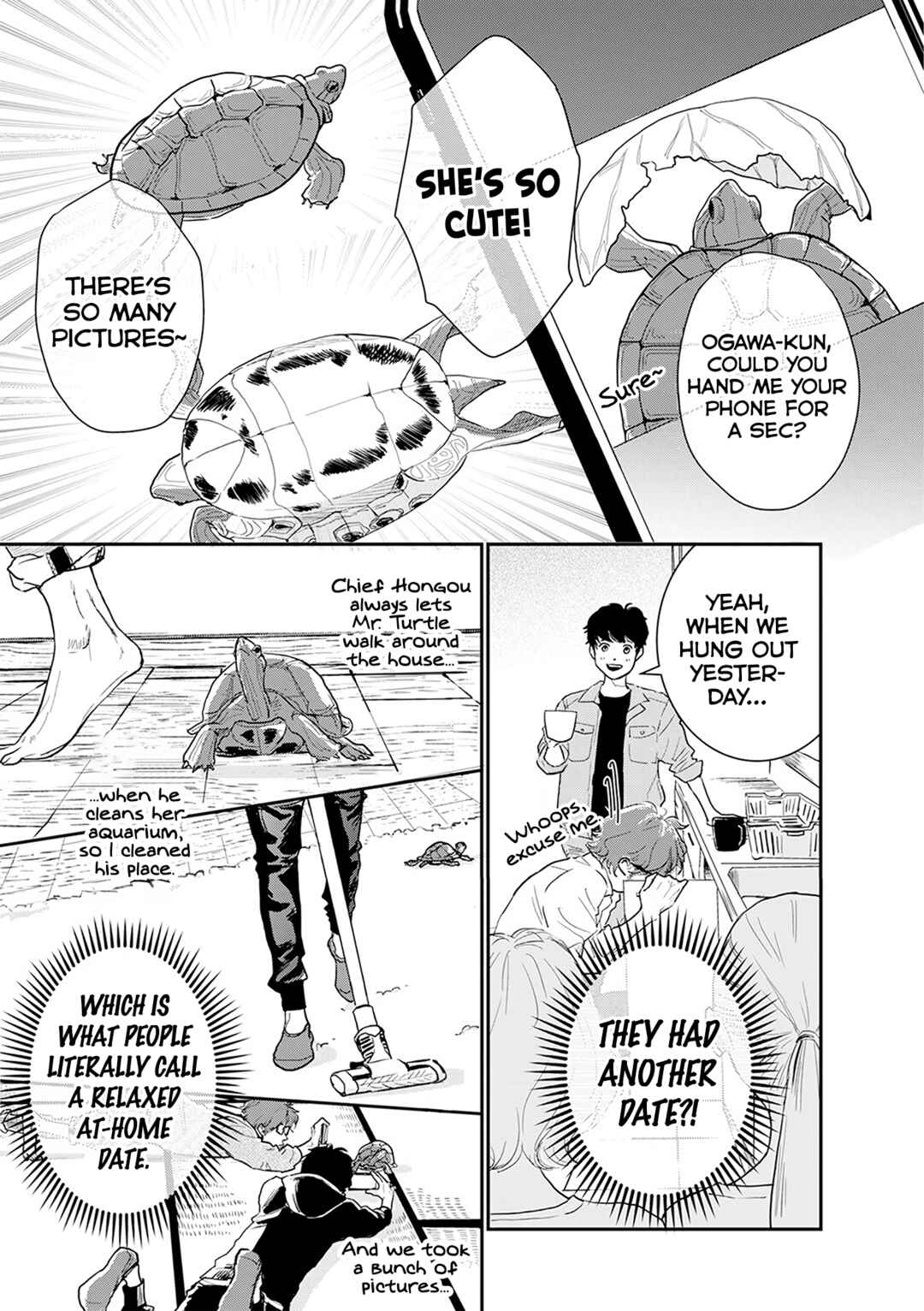 Page 11 Chapter 10 Me no Doku Sugiru Shokuba no Futari