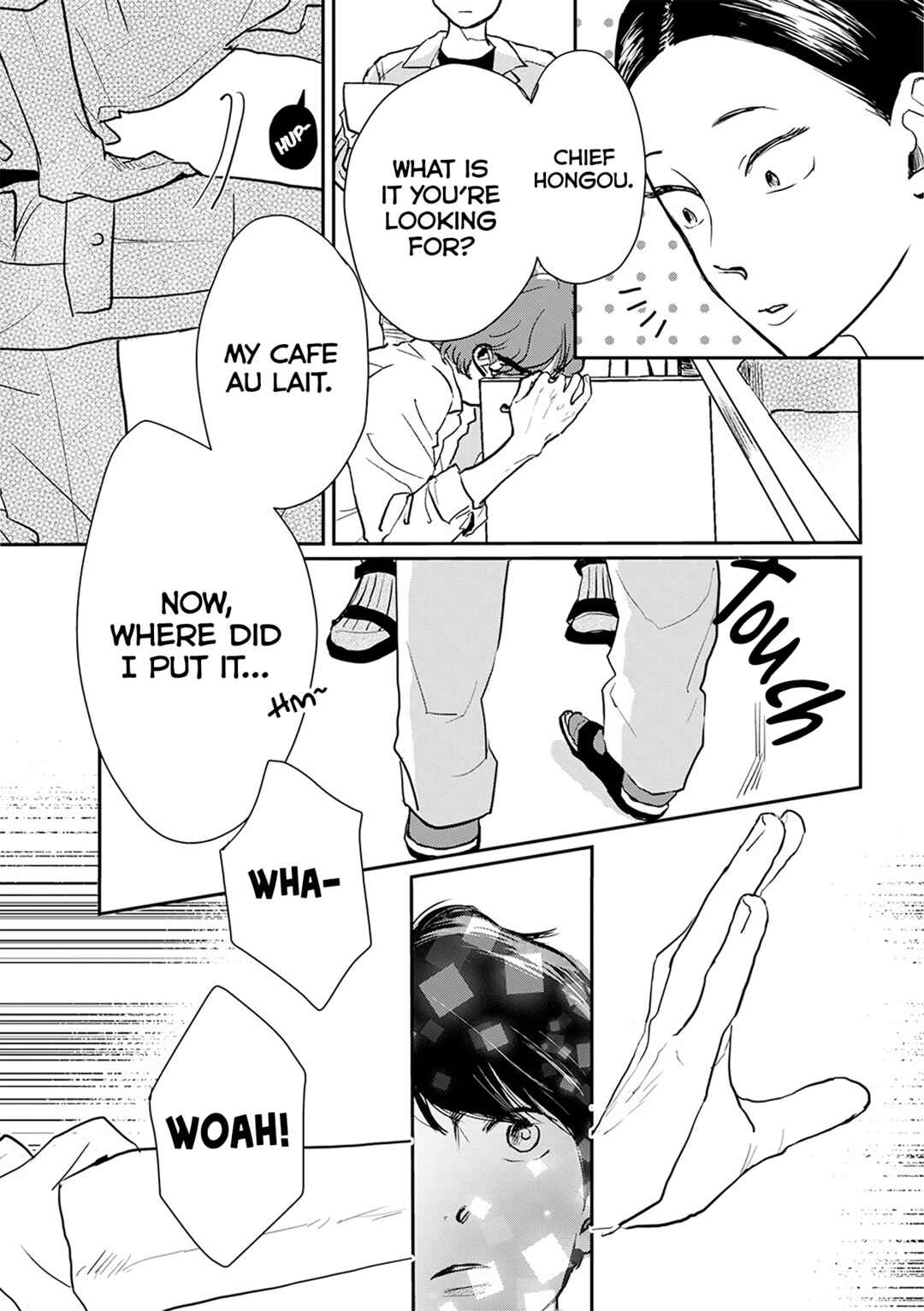 Page 12 Chapter 10 Me no Doku Sugiru Shokuba no Futari