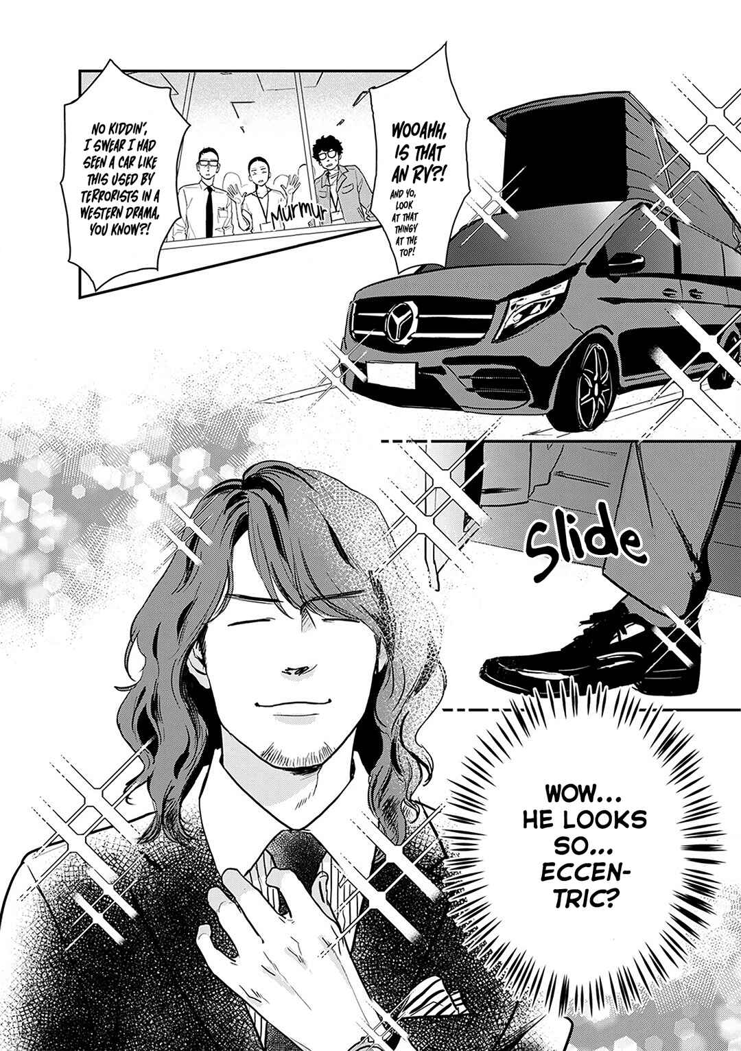 Page 2 Chapter 12 Me no Doku Sugiru Shokuba no Futari