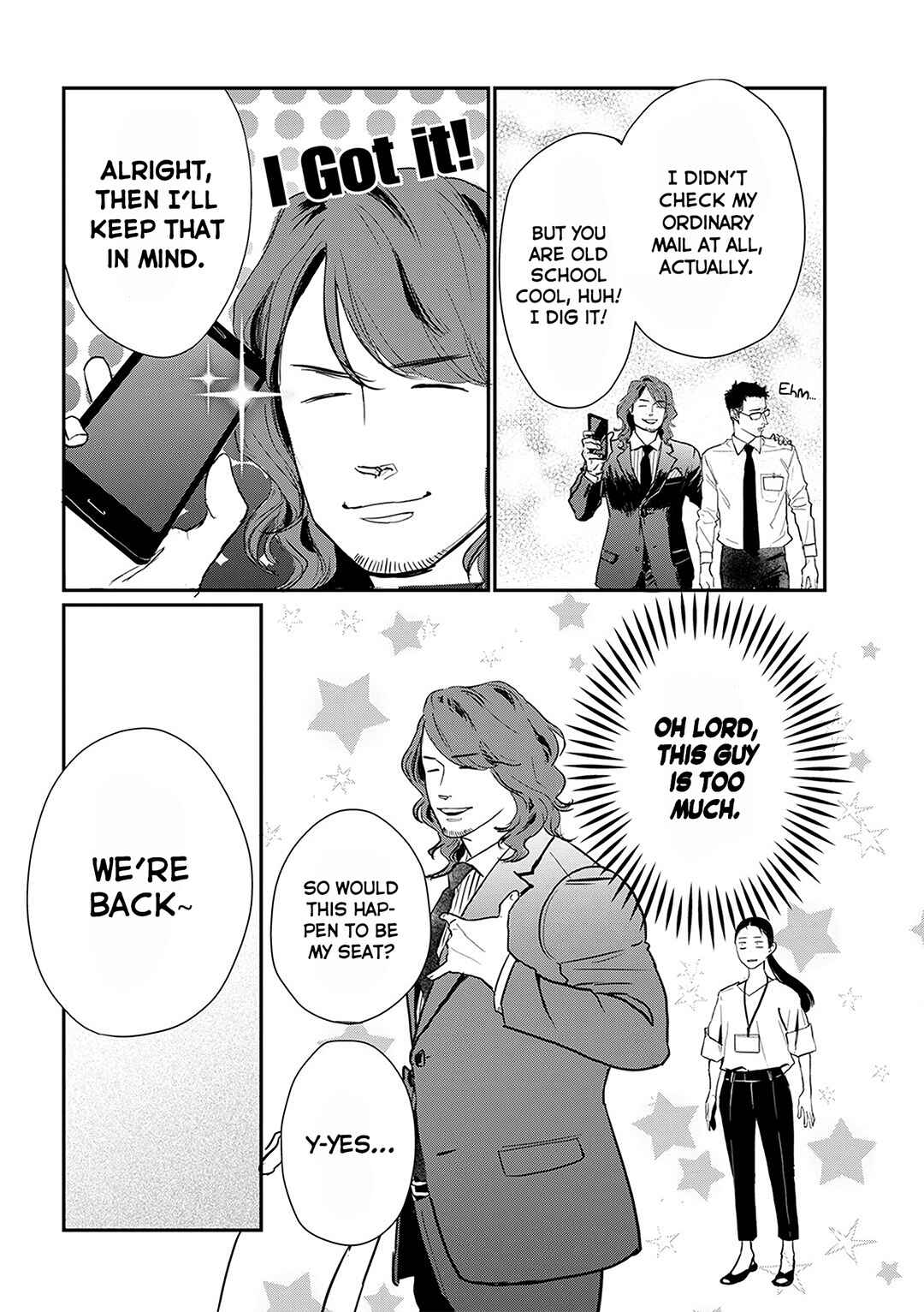 Page 5 Chapter 12 Me no Doku Sugiru Shokuba no Futari
