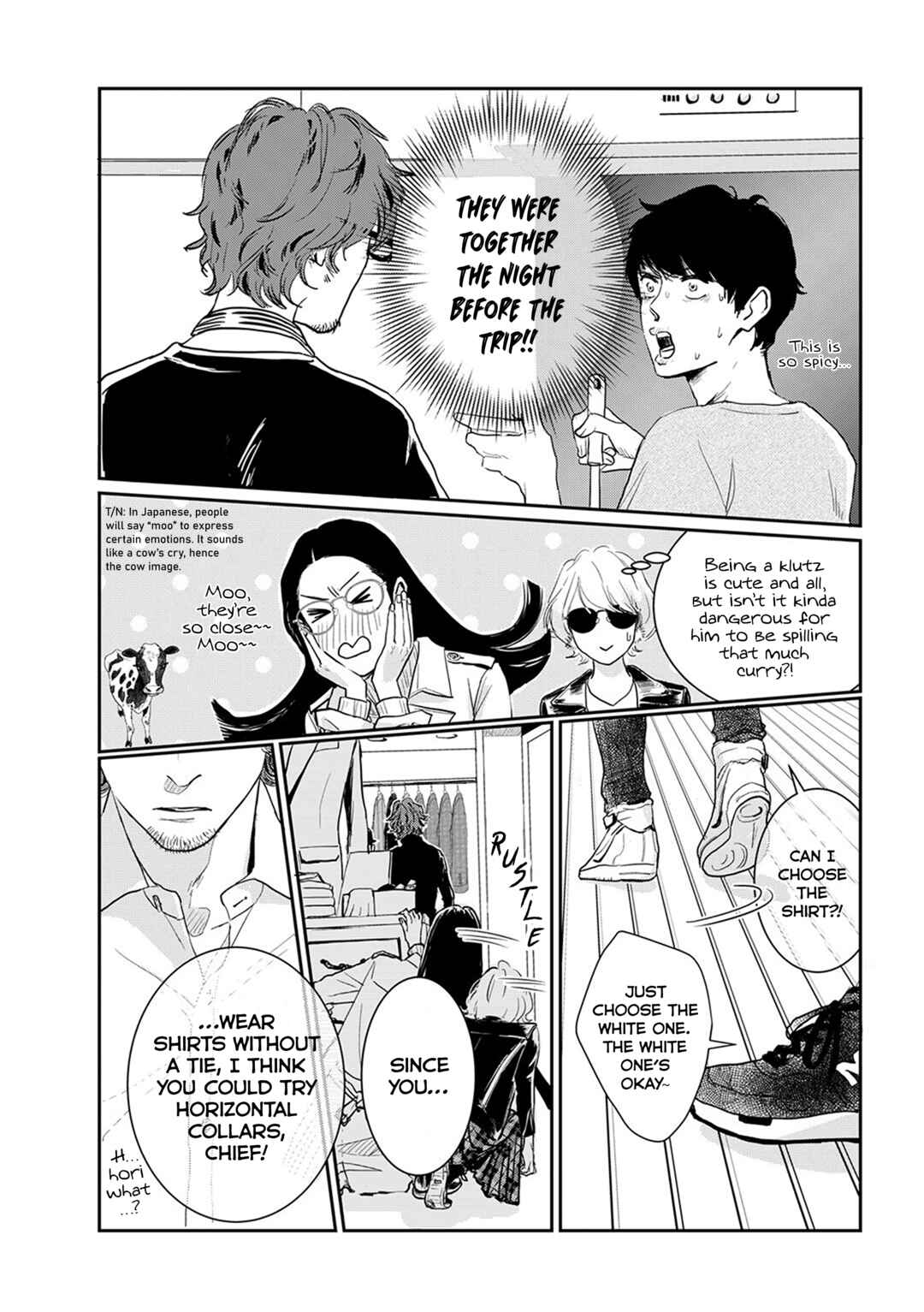 Page 10 Chapter 9.5 Me no Doku Sugiru Shokuba no Futari