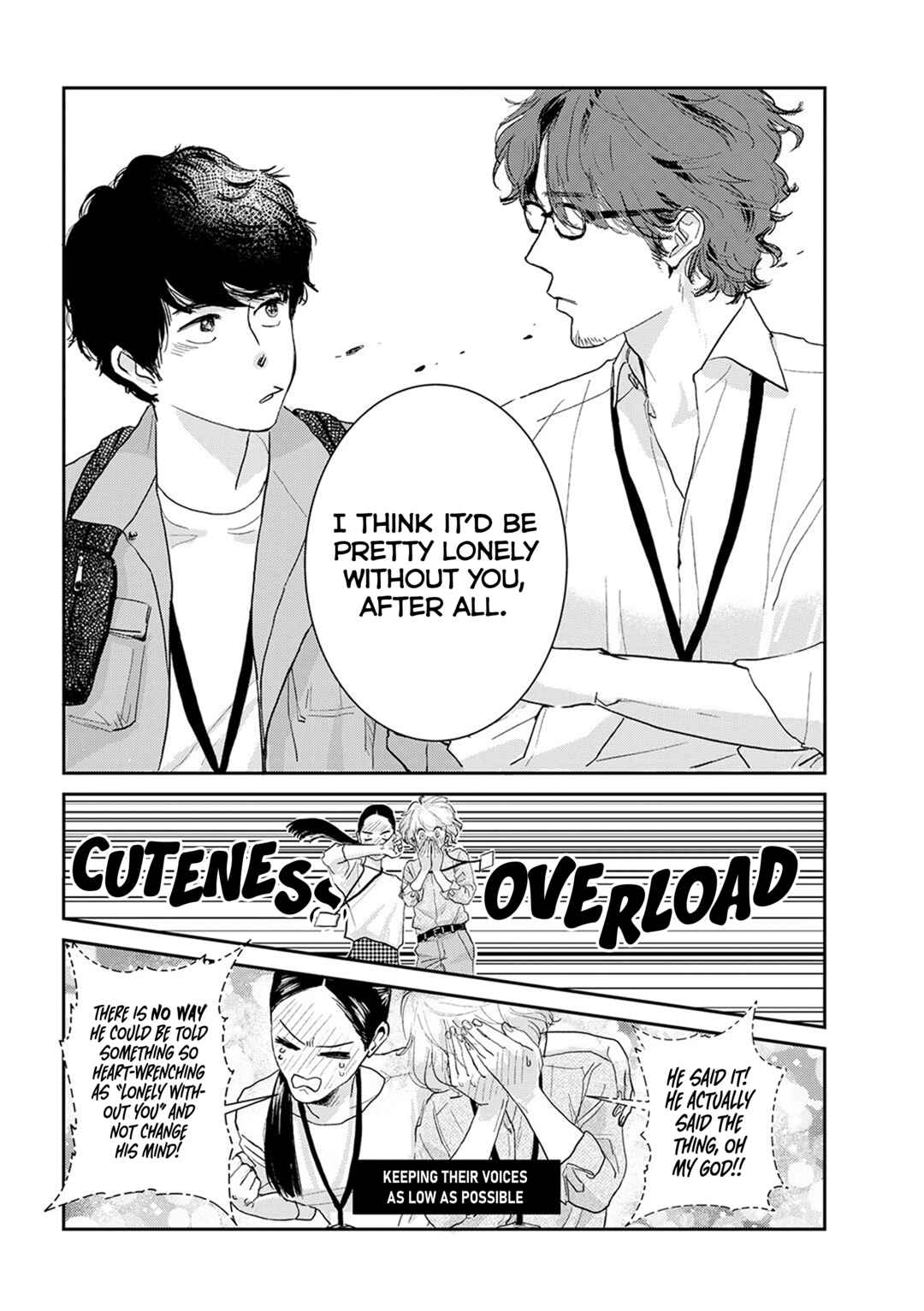 Page 8 Chapter 9.3 Me no Doku Sugiru Shokuba no Futari