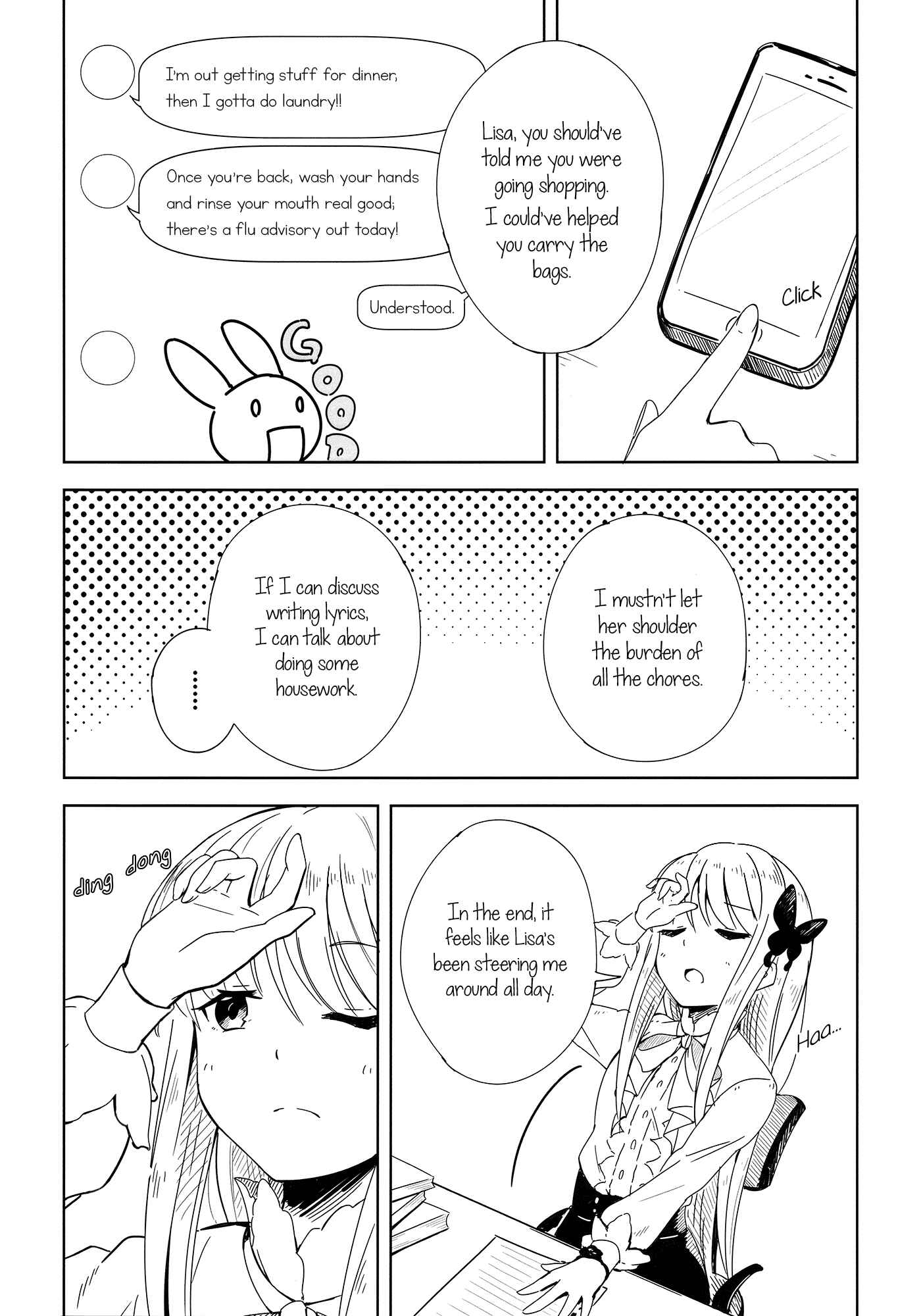 Page 18 Chapter 1 BanG Dream! - Three Meals a Day: Lisas Cooking (Doujinshi)
