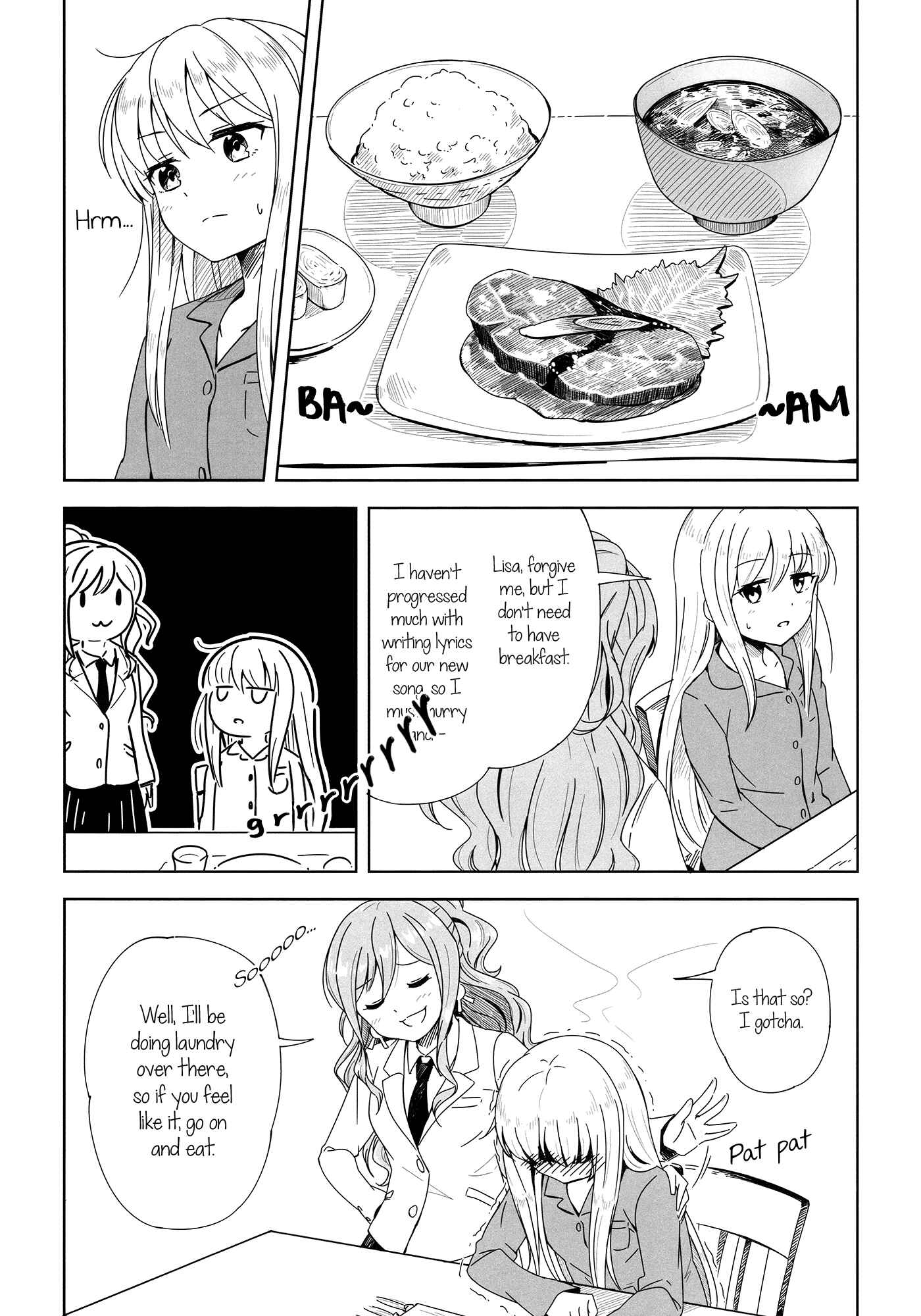 Page 4 Chapter 1 BanG Dream! - Three Meals a Day: Lisas Cooking (Doujinshi)