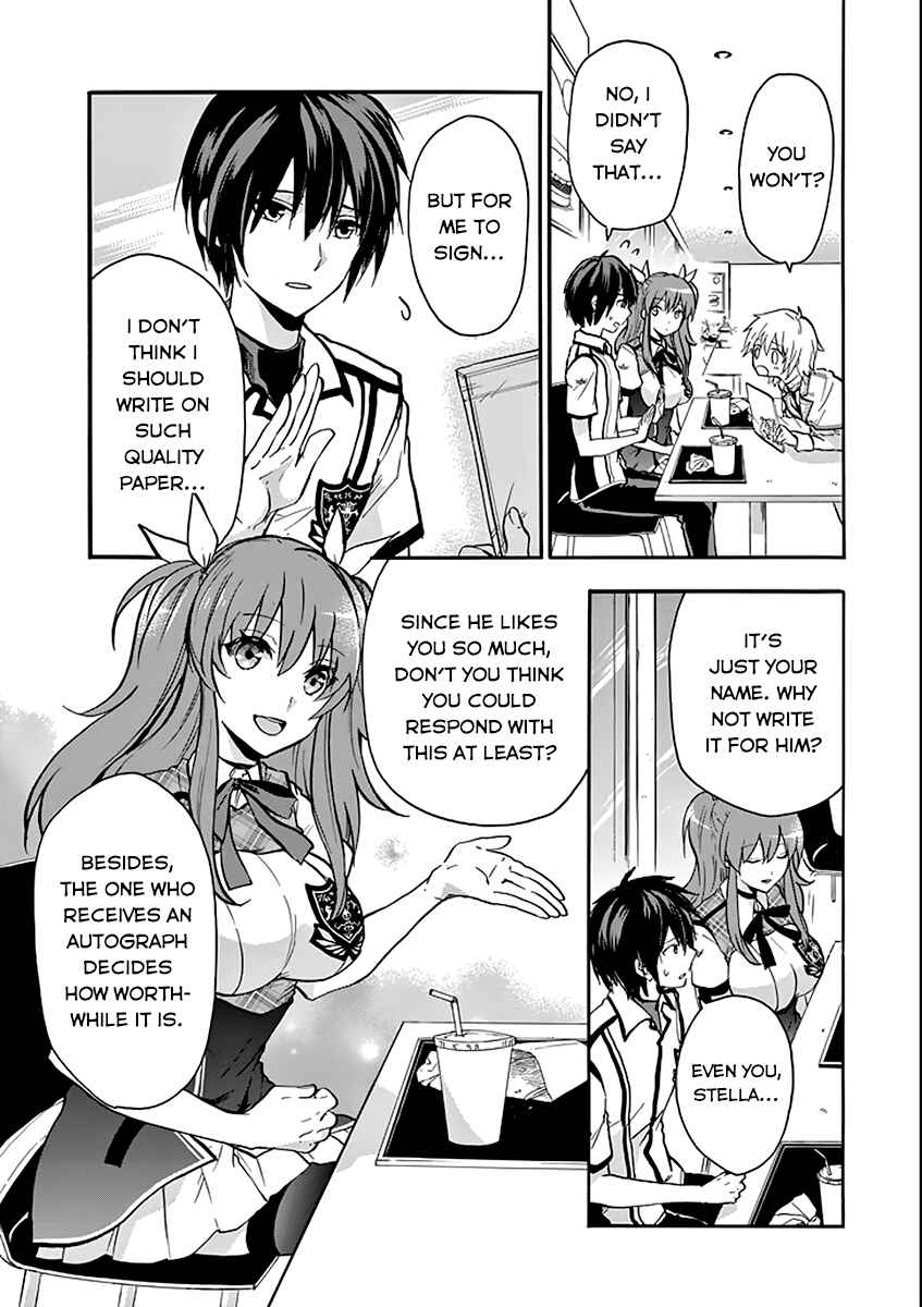 Page 11 Chapter 35 Rakudai Kishi no Eiyuutan