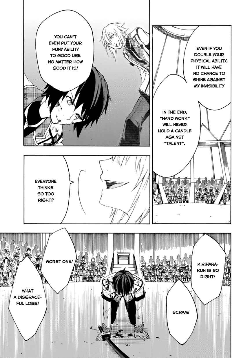 Page 35 Chapter 8 Rakudai Kishi no Eiyuutan