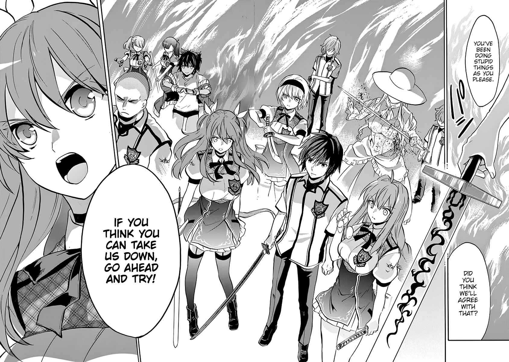 Page 21 Chapter 39 Rakudai Kishi no Eiyuutan
