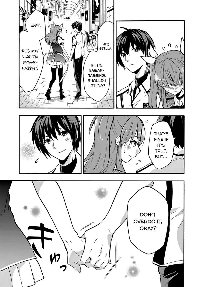 Page 17 Chapter 34 Rakudai Kishi no Eiyuutan