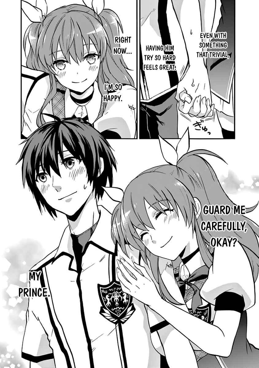 Page 24 Chapter 34 Rakudai Kishi no Eiyuutan