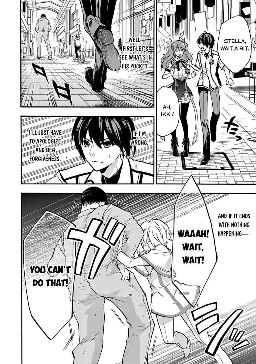 Page 28 Chapter 34 Rakudai Kishi no Eiyuutan