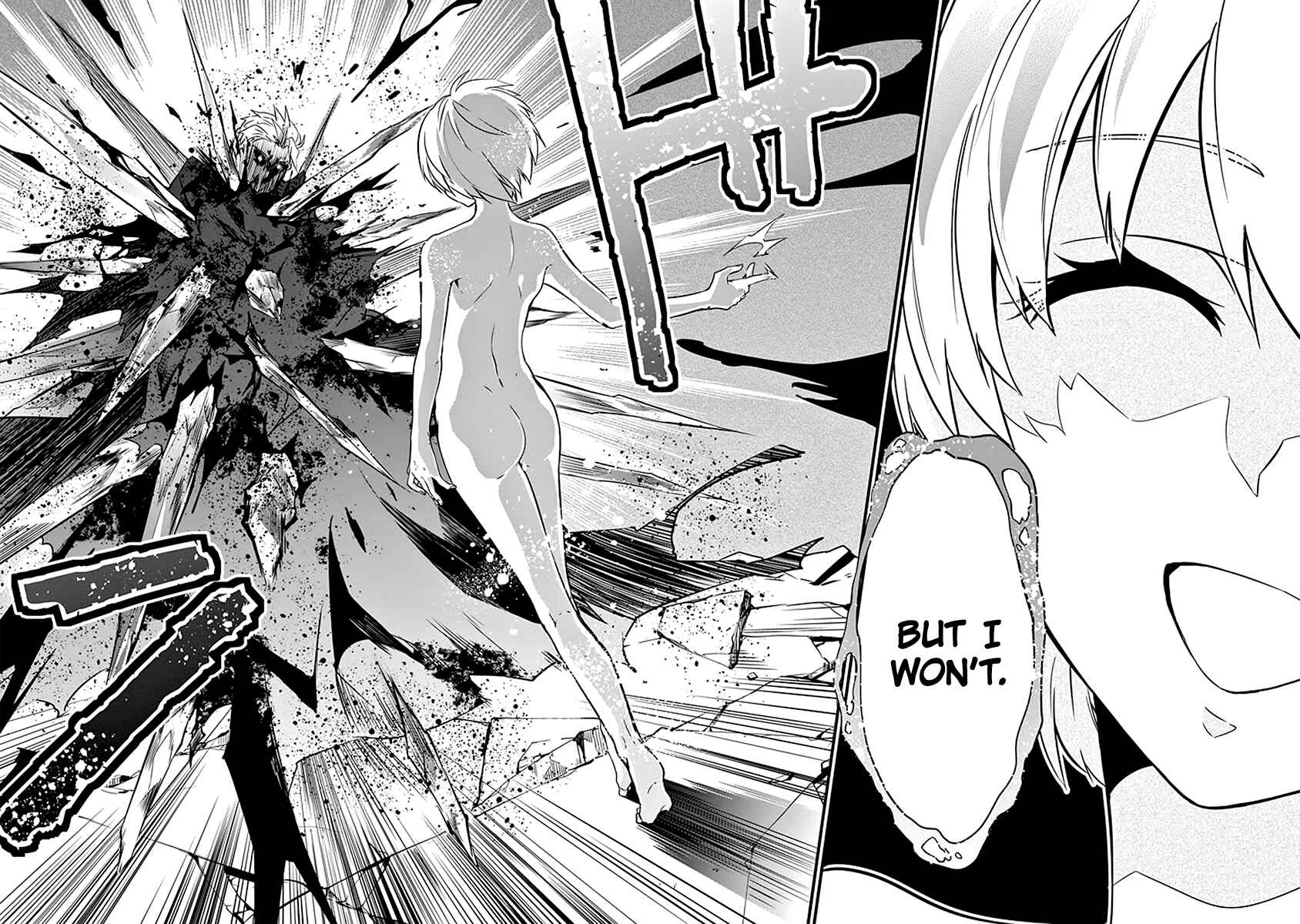 Page 36 Chapter 44 Rakudai Kishi no Eiyuutan