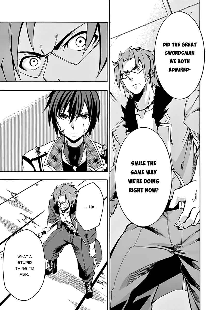 Page 36 Chapter 19 Rakudai Kishi no Eiyuutan