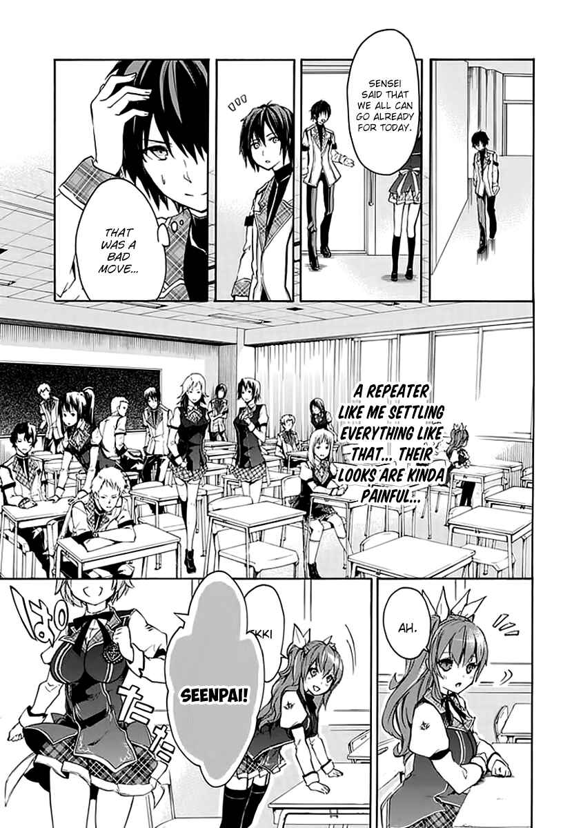 Page 18 Chapter 3 Rakudai Kishi no Eiyuutan