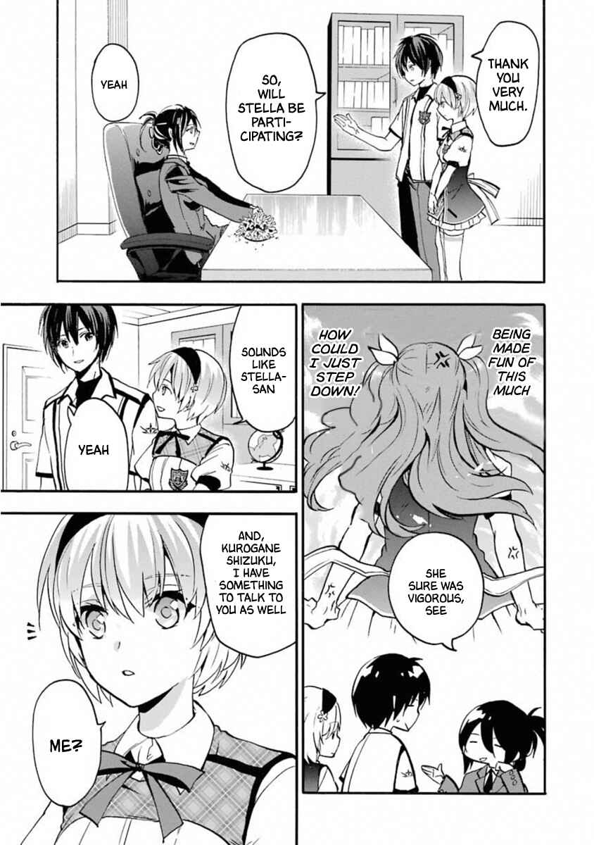 Page 36 Chapter 45 Rakudai Kishi no Eiyuutan