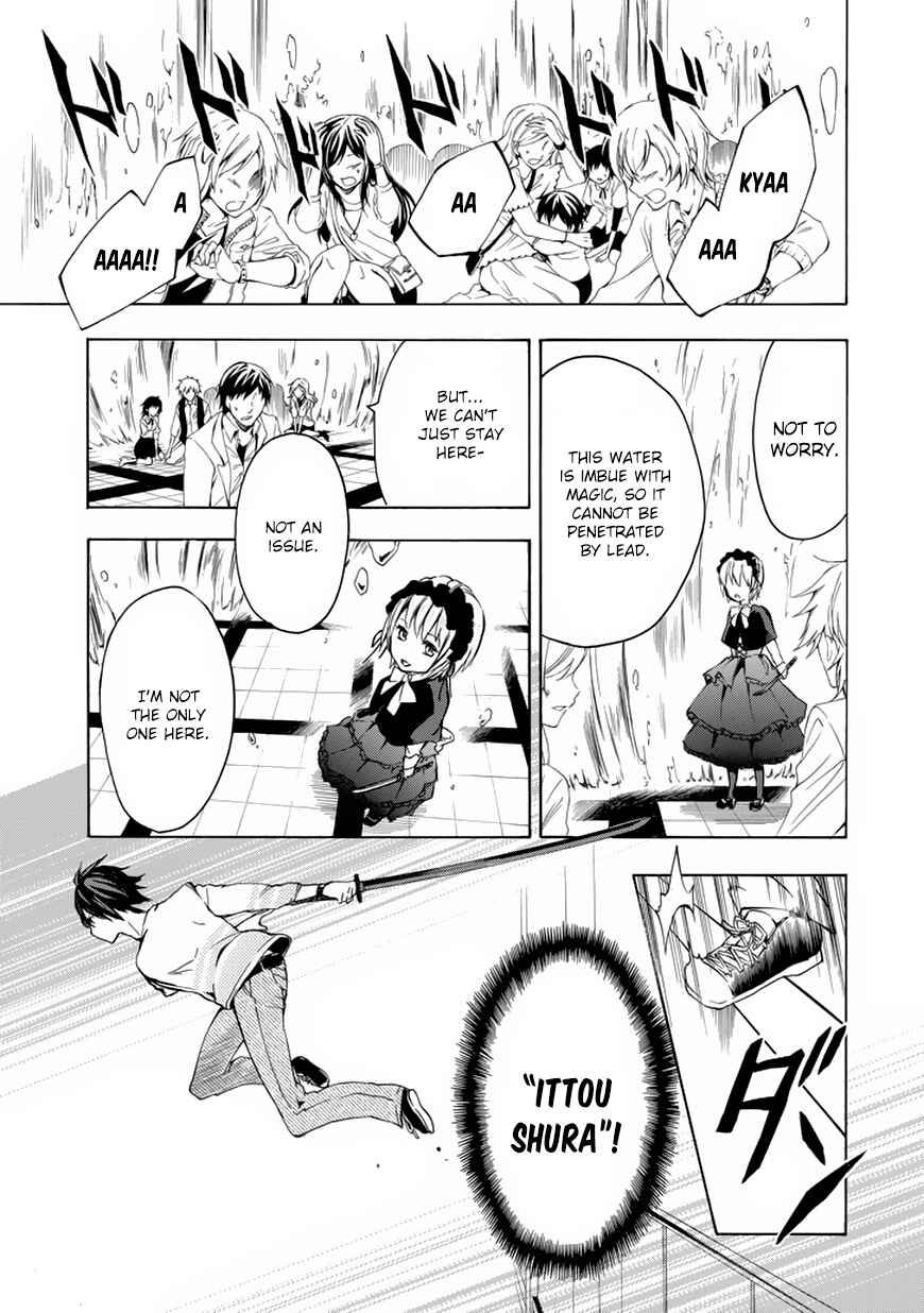 Page 34 Chapter 6 Rakudai Kishi no Eiyuutan