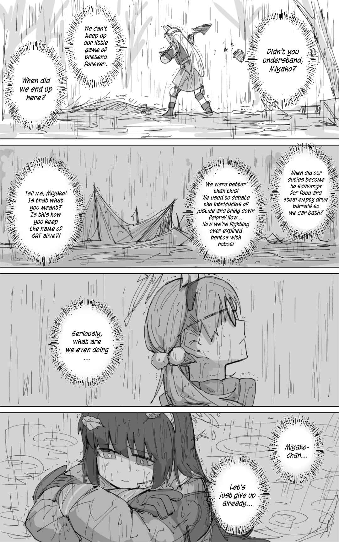Page 1 Chapter 14 Blue Archive - Kankans Blue Archive Logs (Doujinshi)