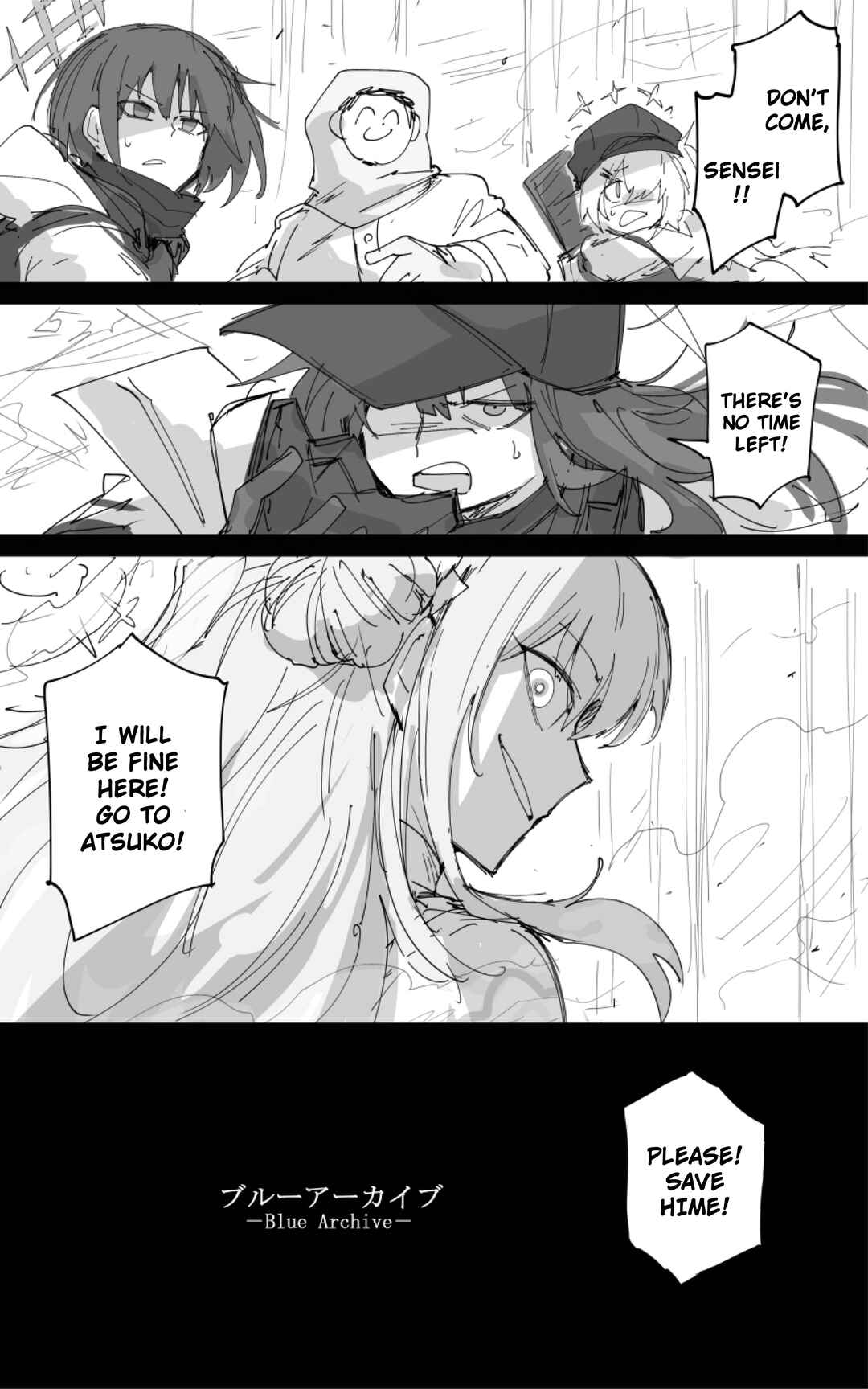 Page 1 Chapter 16 Blue Archive - Kankans Blue Archive Logs (Doujinshi)