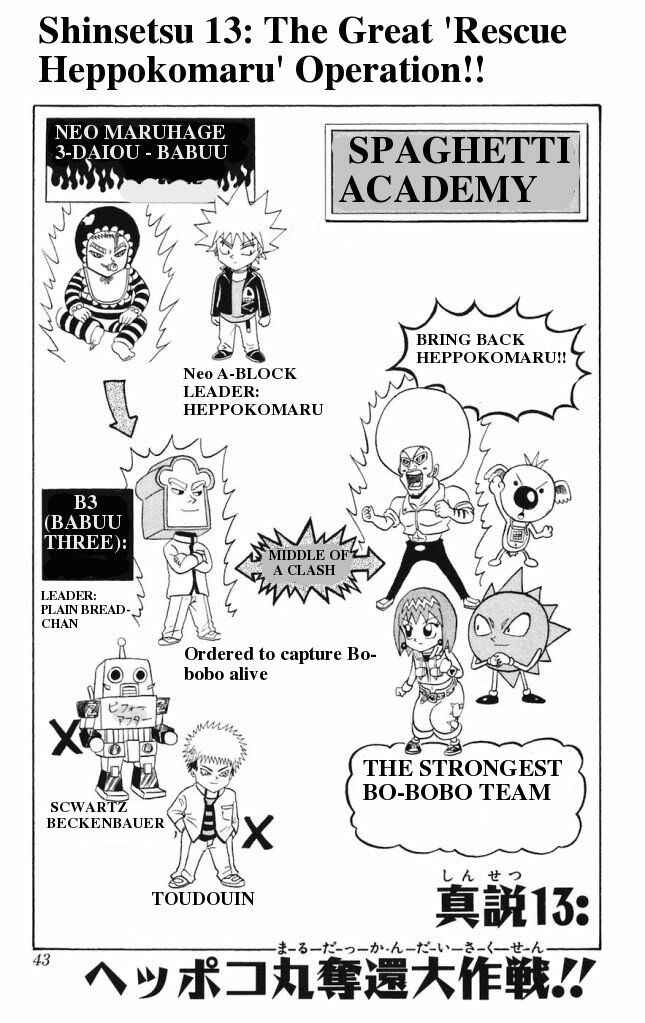 Page 1 Chapter 13 Shinsetsu Bobobo-bo Bo-bobo