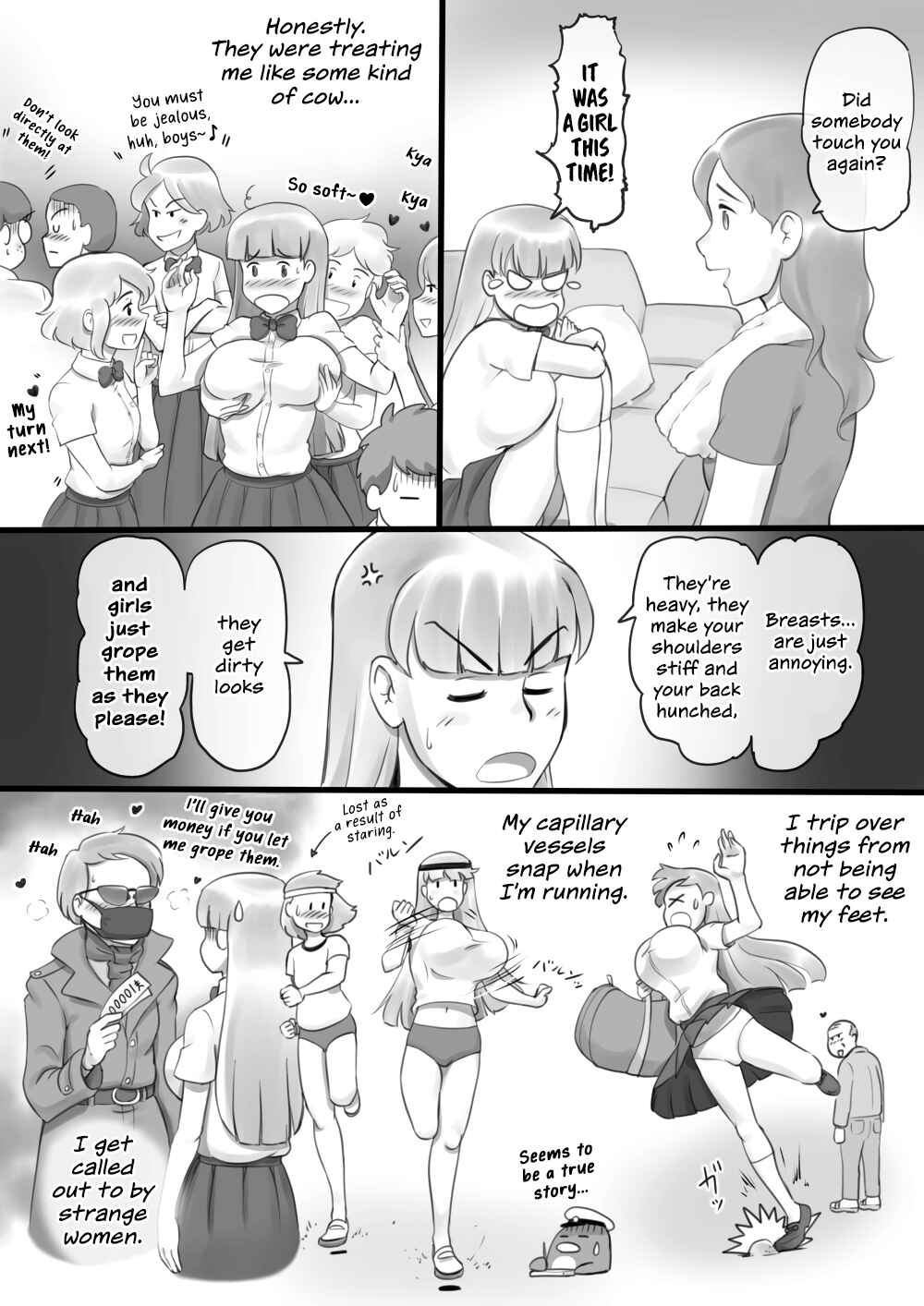 Page 5 Chapter Unknown_dad4 Girl on Mom: Himitsu no Bust Lesson