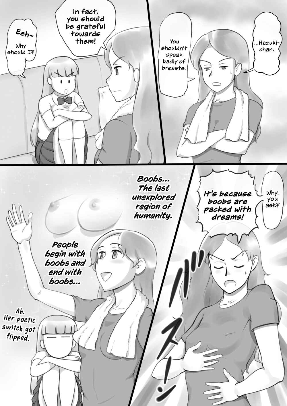 Page 6 Chapter Unknown_dad4 Girl on Mom: Himitsu no Bust Lesson