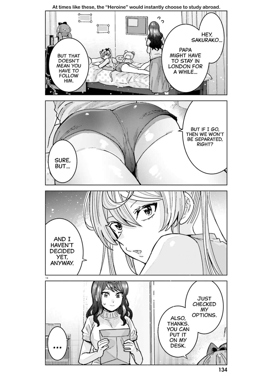 Page 14 Chapter 28 Himegasaki Sakurako Is a Hot Mess