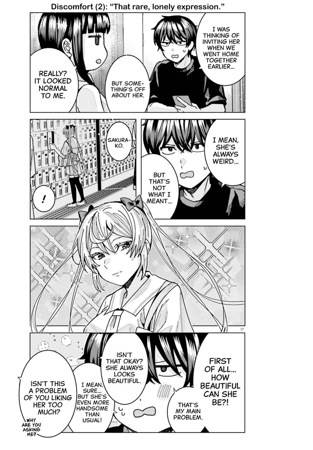 Page 7 Chapter 28 Himegasaki Sakurako Is a Hot Mess