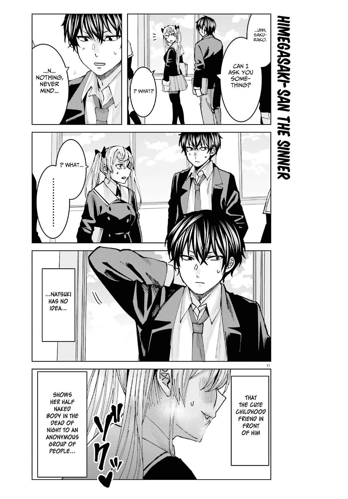 Page 12 Chapter 4 Himegasaki Sakurako Is a Hot Mess