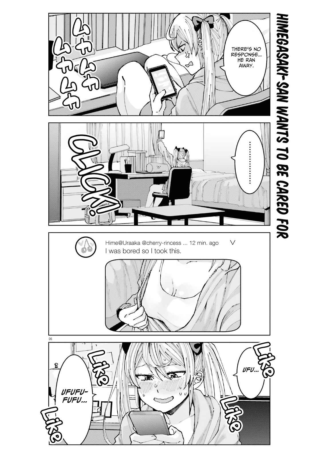 Page 7 Chapter 4 Himegasaki Sakurako Is a Hot Mess