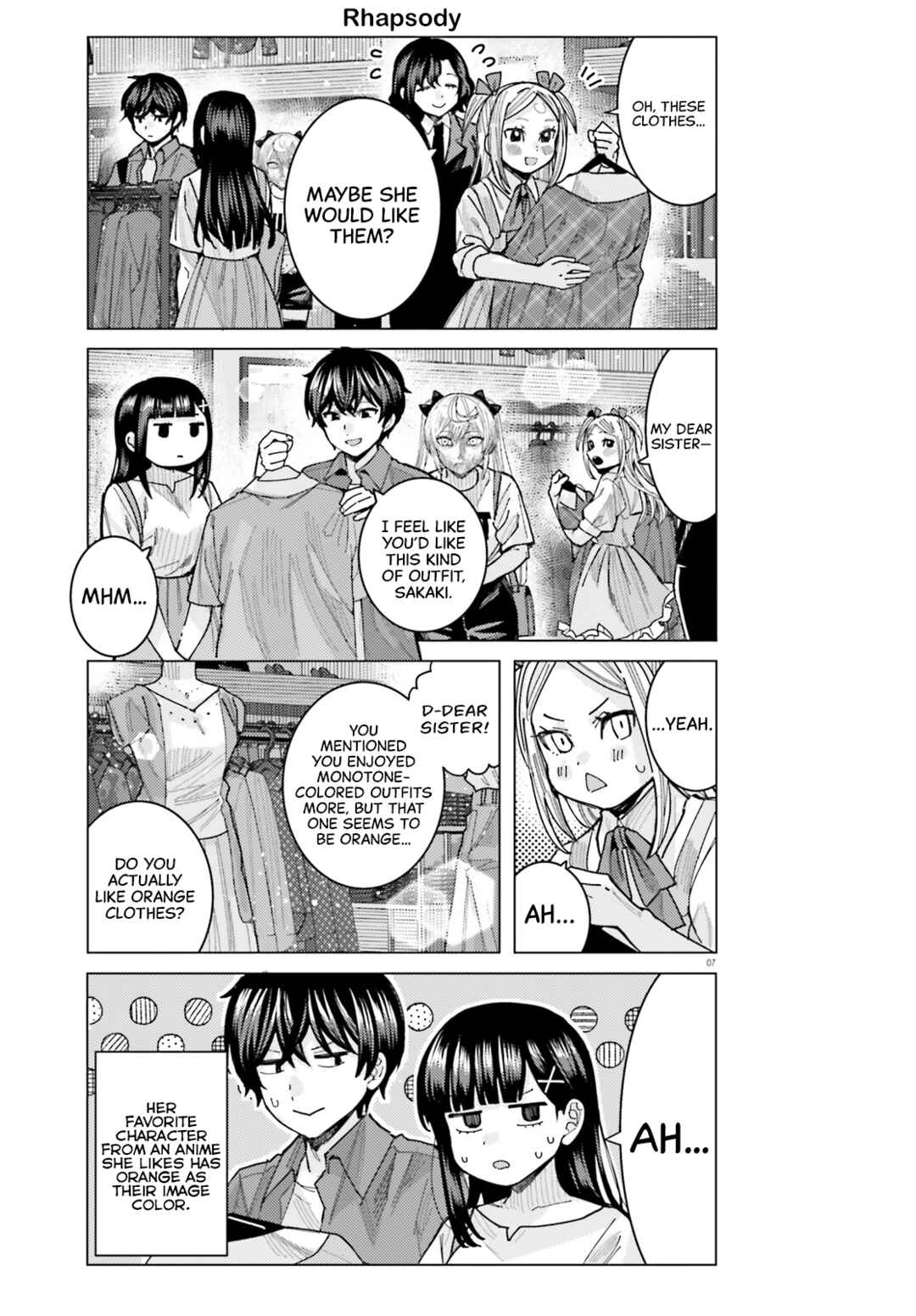Page 7 Chapter 37 Himegasaki Sakurako Is a Hot Mess