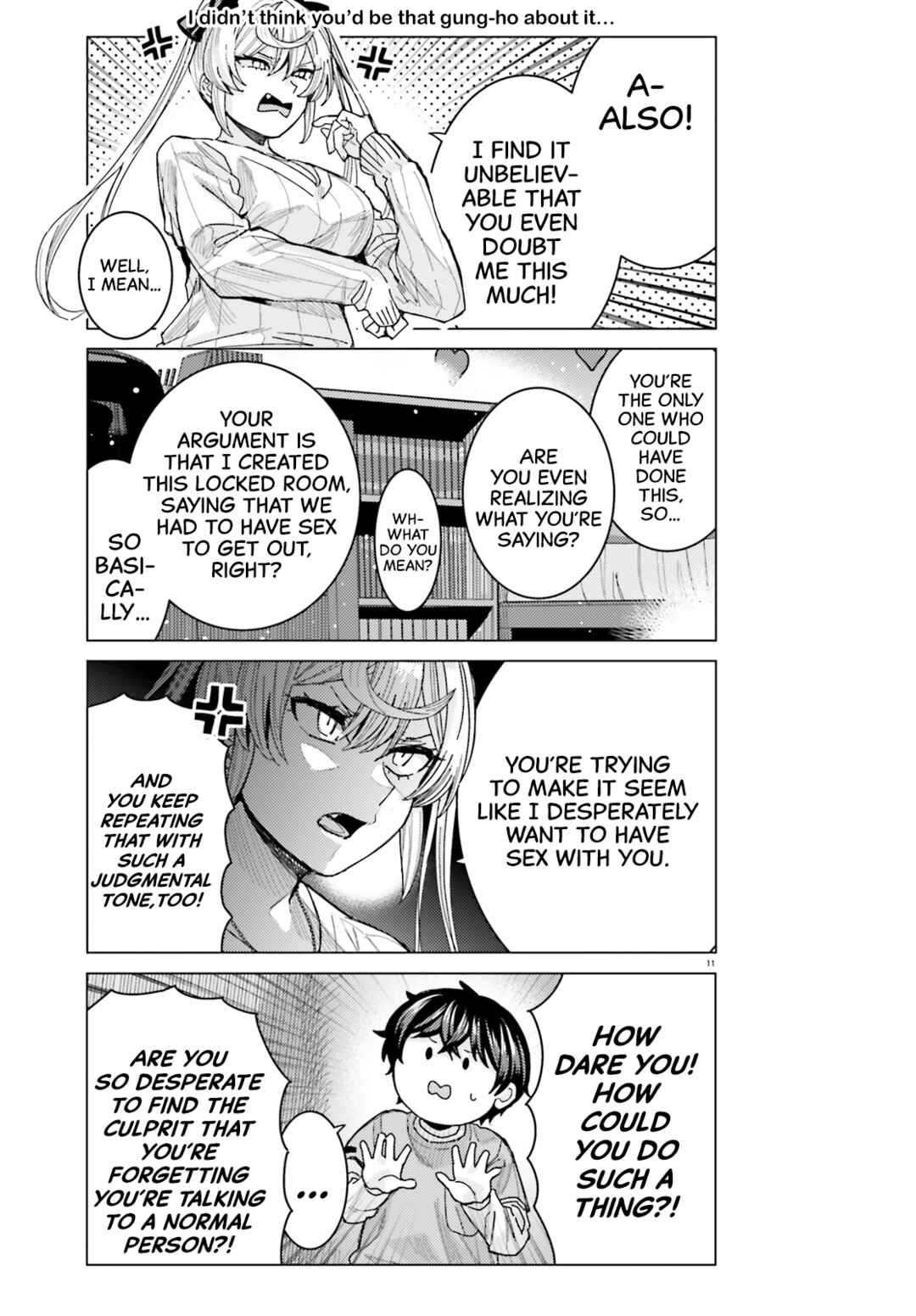 Page 12 Chapter 43 Himegasaki Sakurako Is a Hot Mess