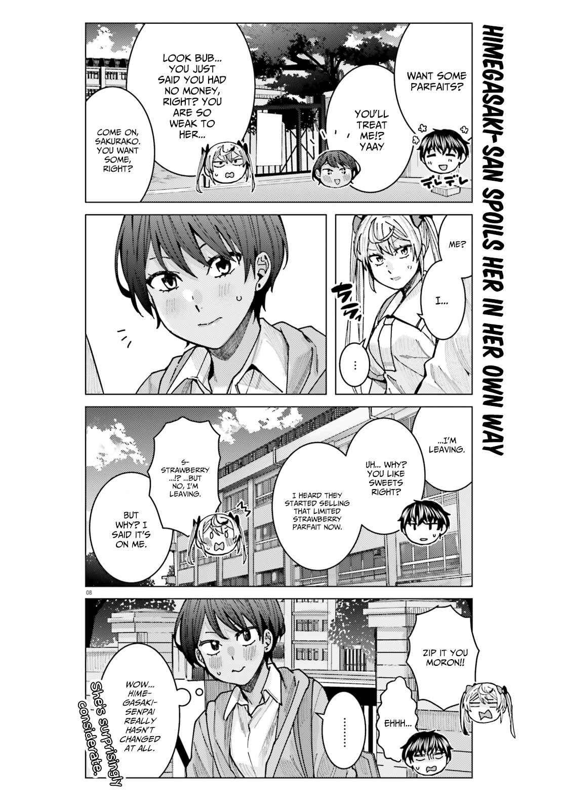 Page 8 Chapter 15 Himegasaki Sakurako Is a Hot Mess