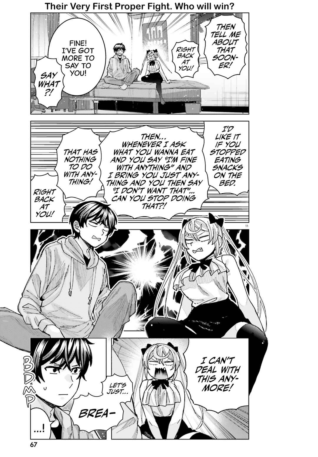 Page 11 Chapter 34 Himegasaki Sakurako Is a Hot Mess