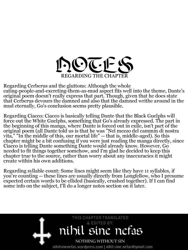 Page 30 Chapter 6 Dantes Divine Comedy