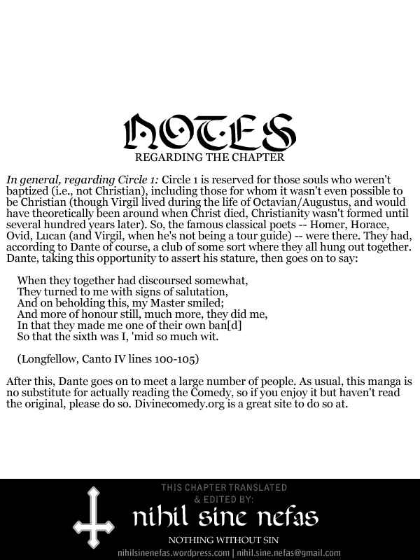 Page 6 Chapter 4 Dantes Divine Comedy