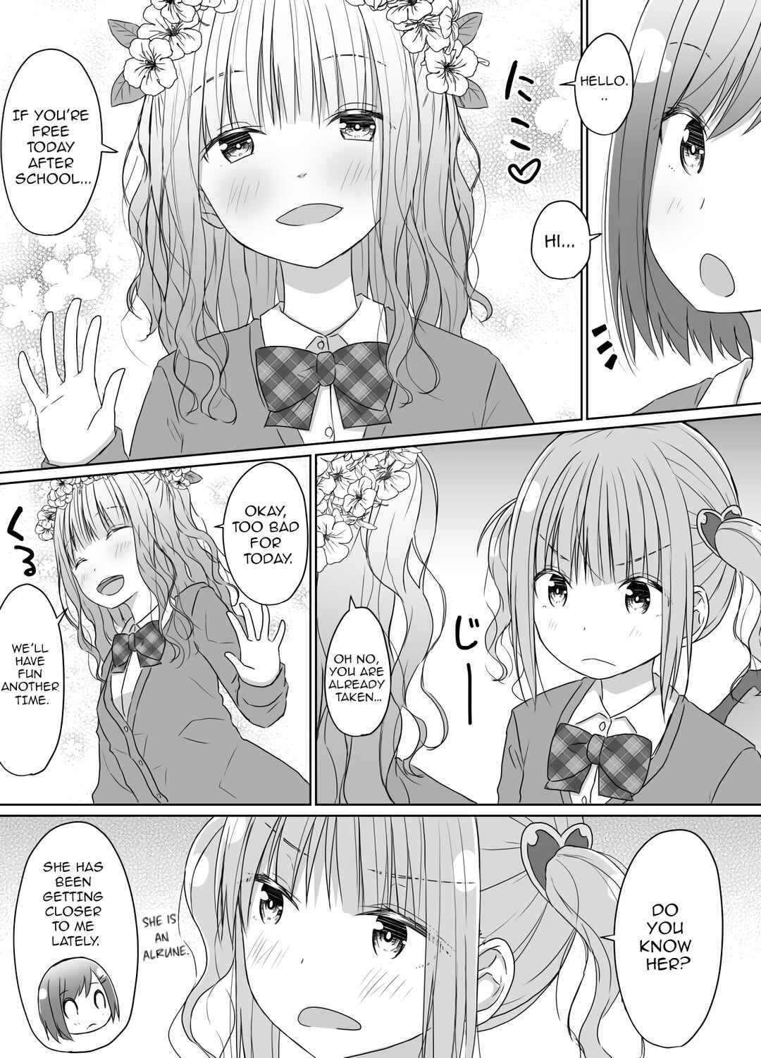 Page 1 Chapter 9 Senpai Doesnt Want to Fall for Her Kouhai