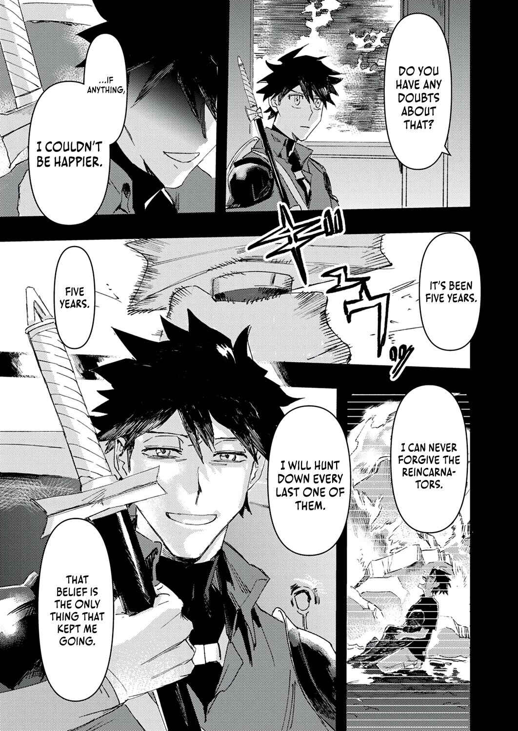 Page 8 Chapter 5 Saikyou no Shounen Seikishi, Tenseisha o Karu
