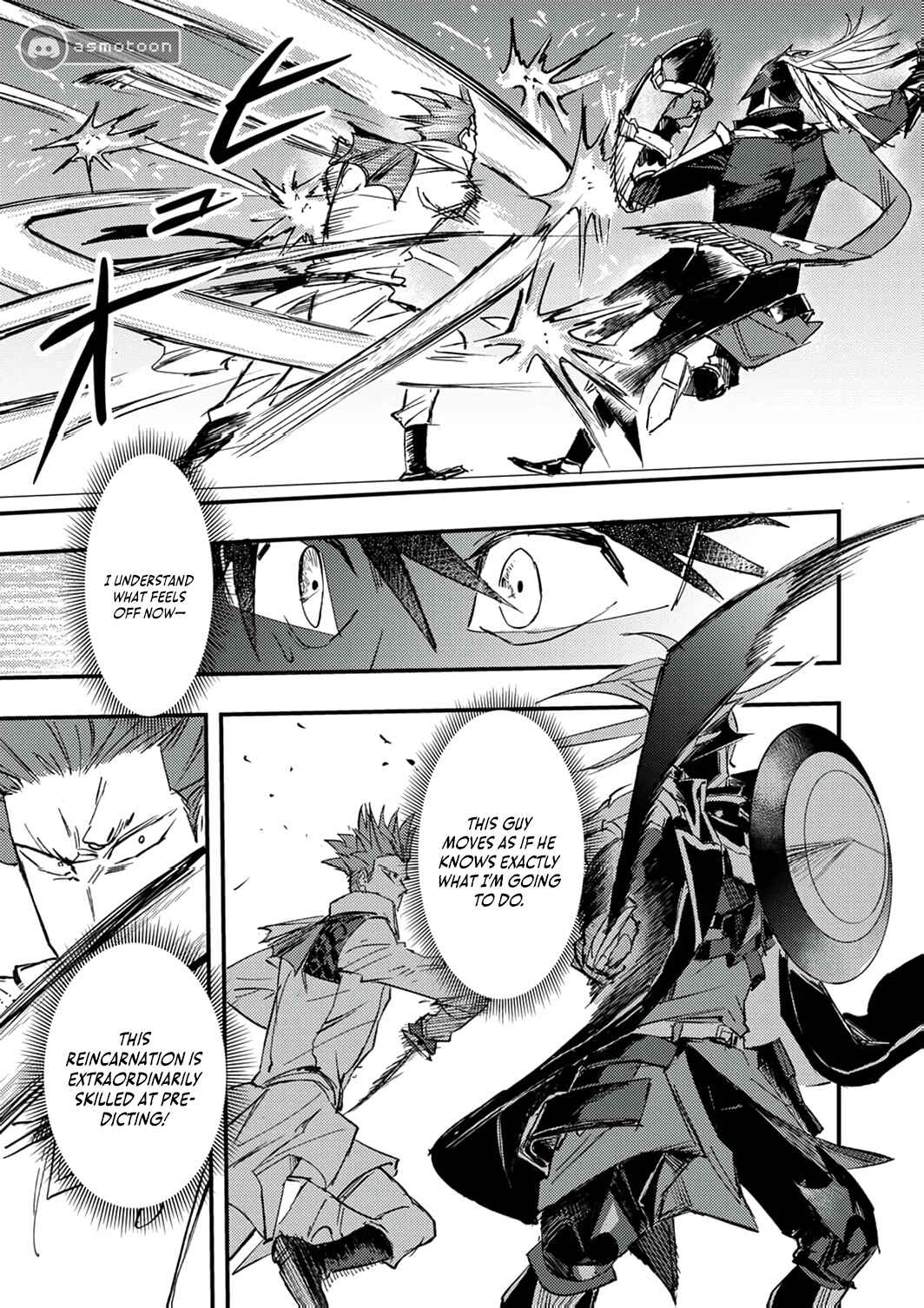 Page 10 Chapter 8 Saikyou no Shounen Seikishi, Tenseisha o Karu