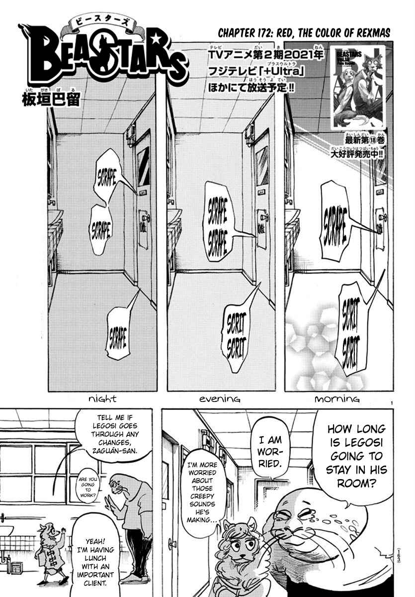 Page 1 Chapter 172 BEASTARS