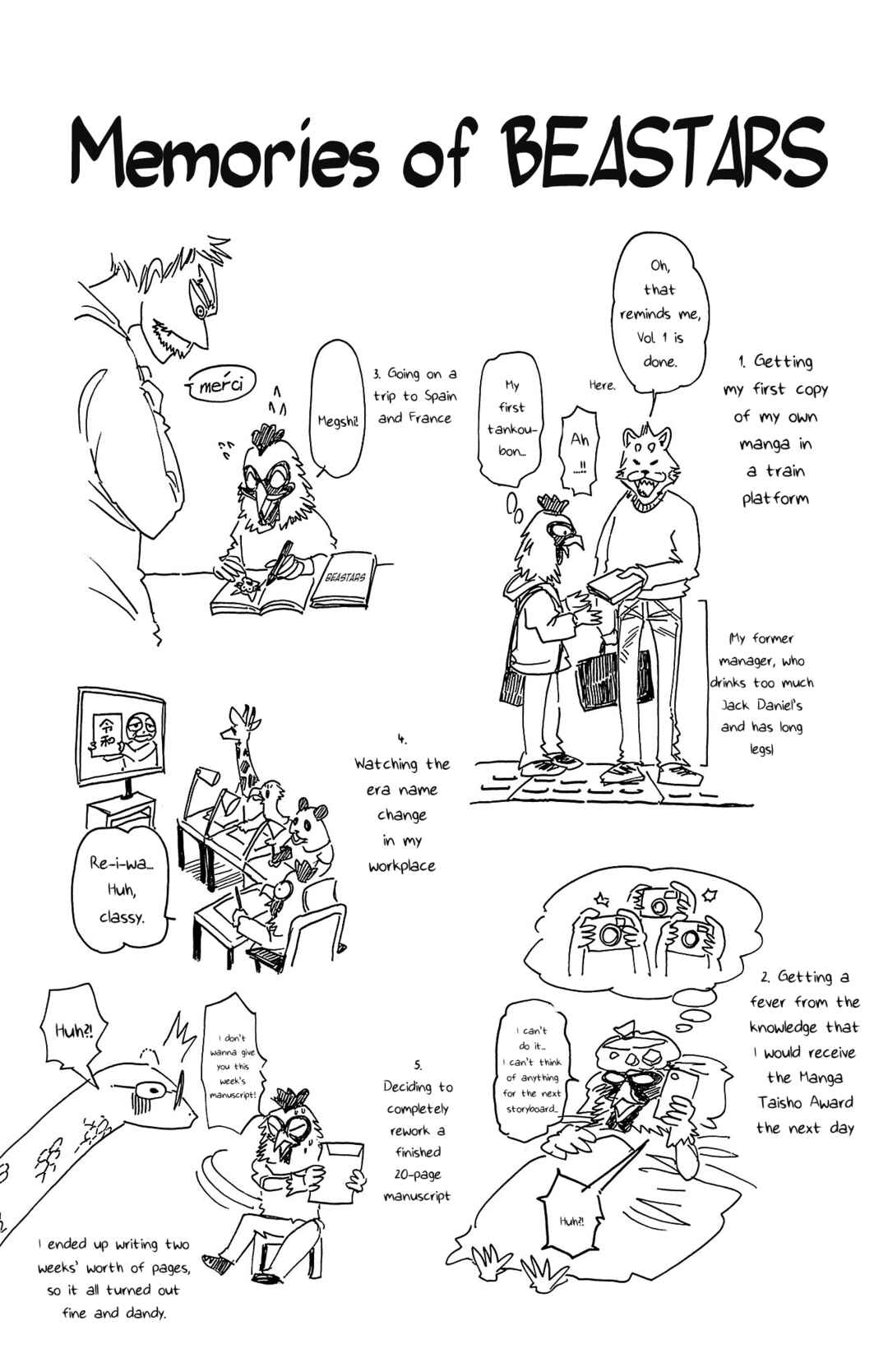 Page 3 Chapter 196.5 BEASTARS