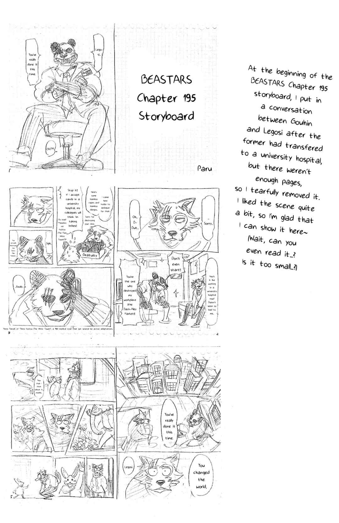 Page 5 Chapter 196.5 BEASTARS