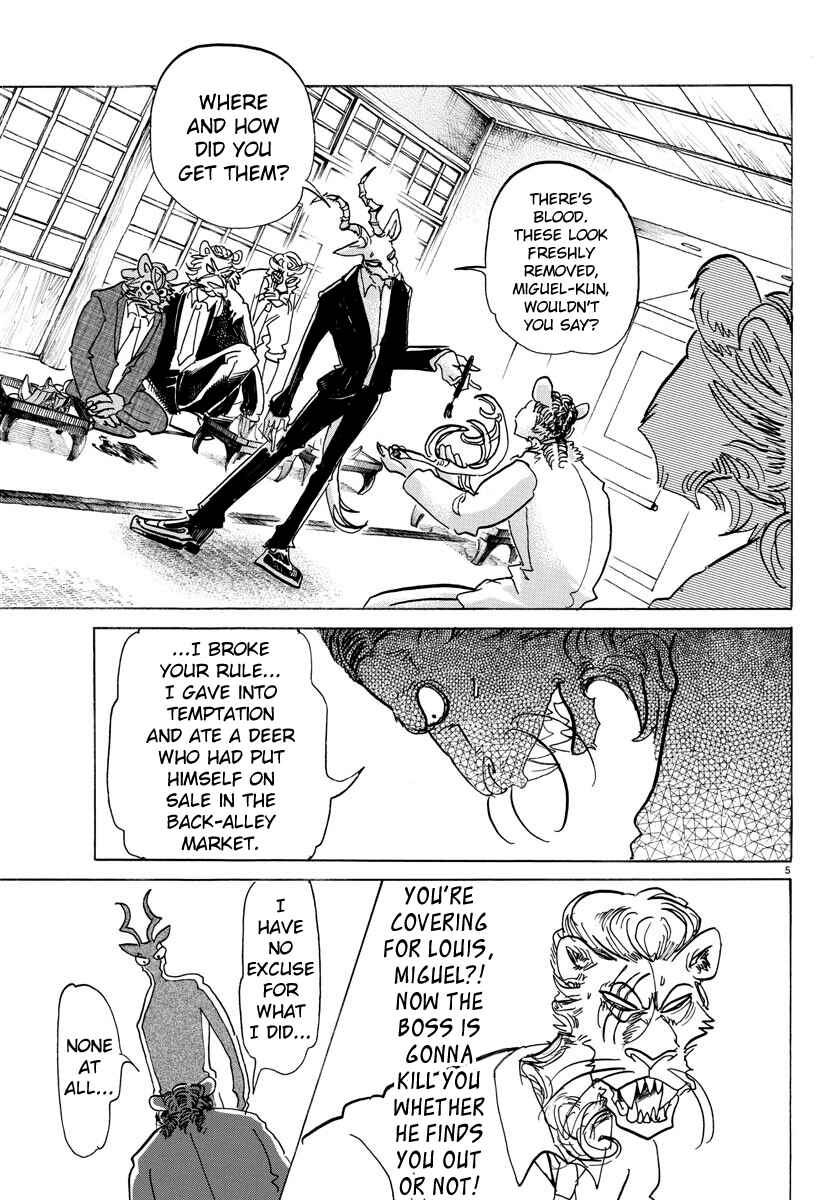 Page 5 Chapter 132 BEASTARS