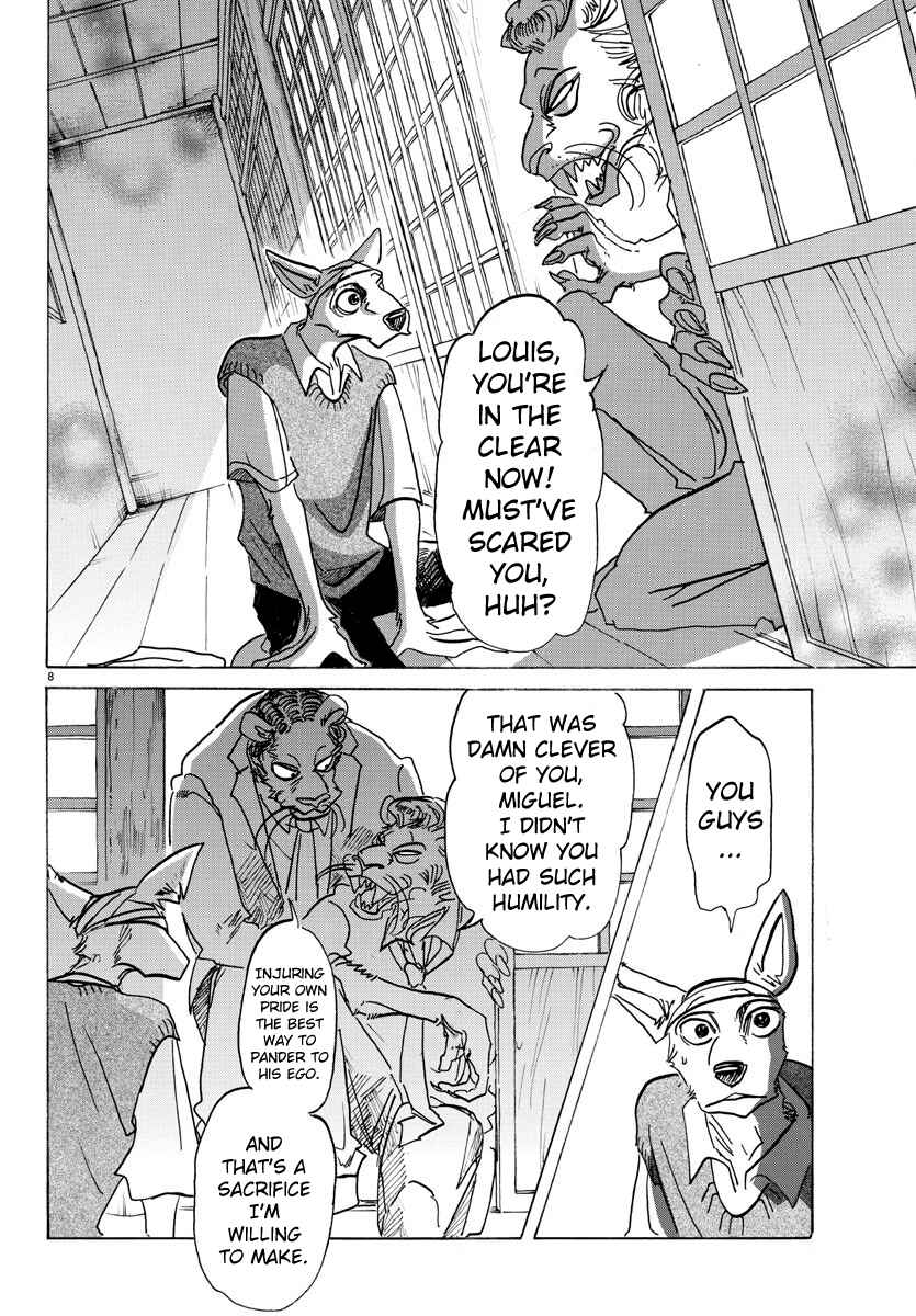 Page 8 Chapter 132 BEASTARS