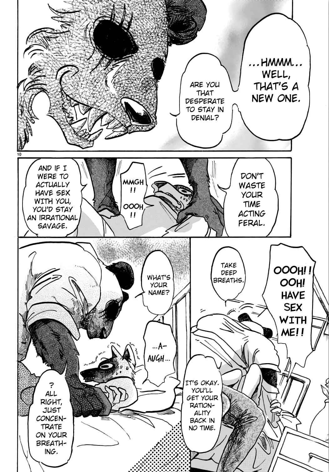 Page 10 Chapter 86 BEASTARS