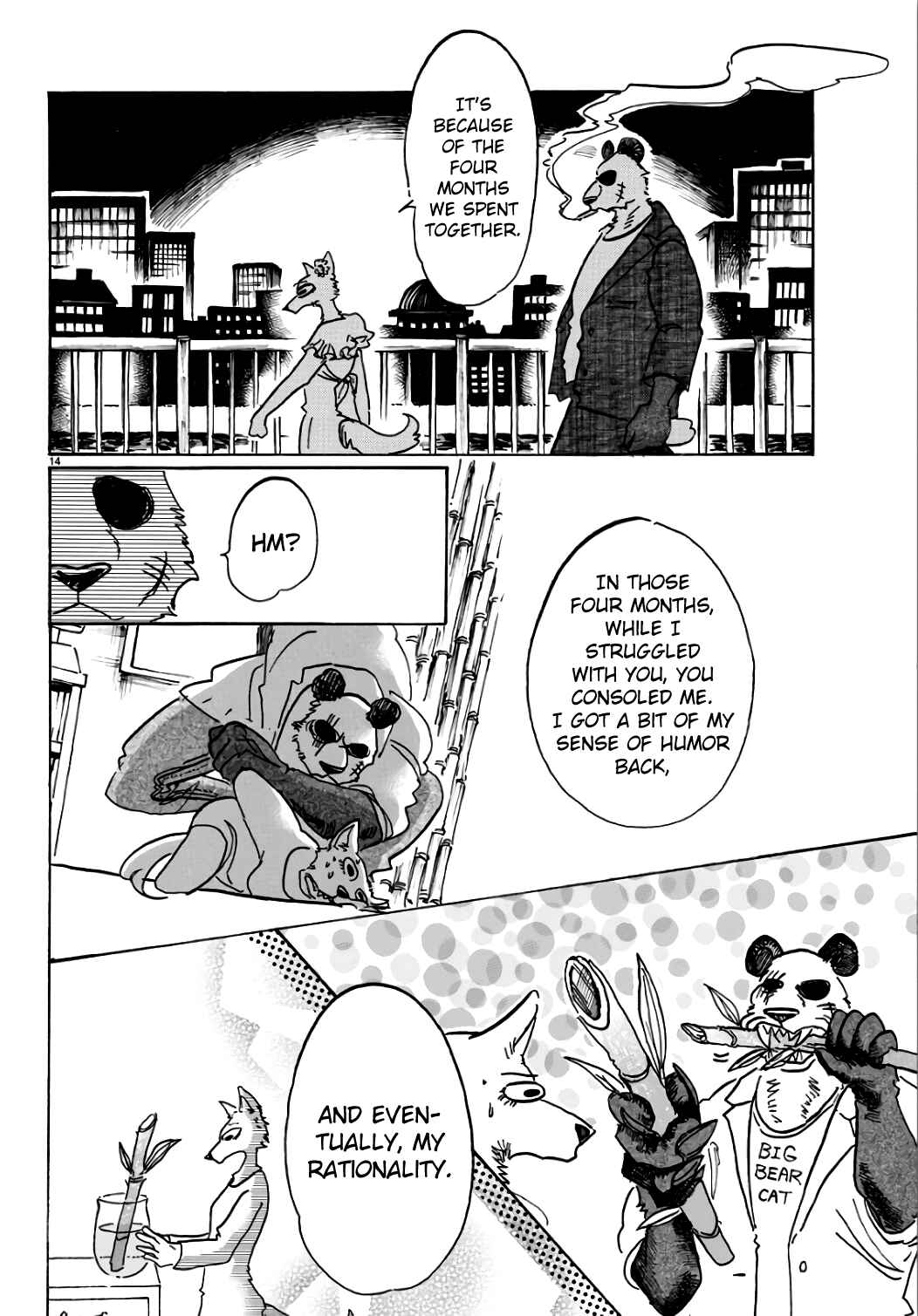 Page 14 Chapter 86 BEASTARS