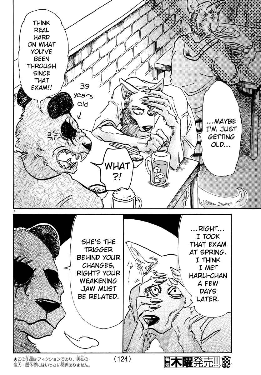 Page 4 Chapter 68 BEASTARS