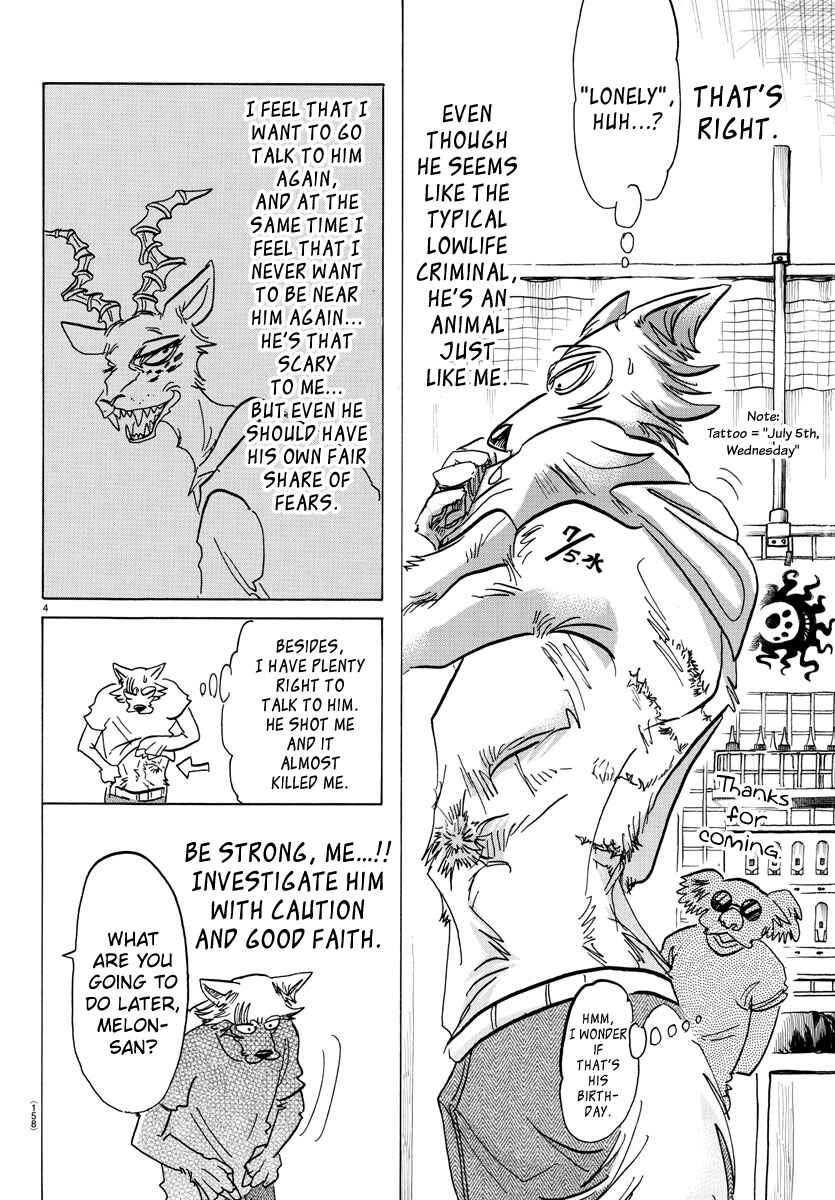 Page 4 Chapter 140 BEASTARS