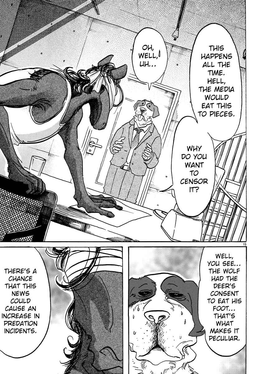 Page 15 Chapter 99 BEASTARS