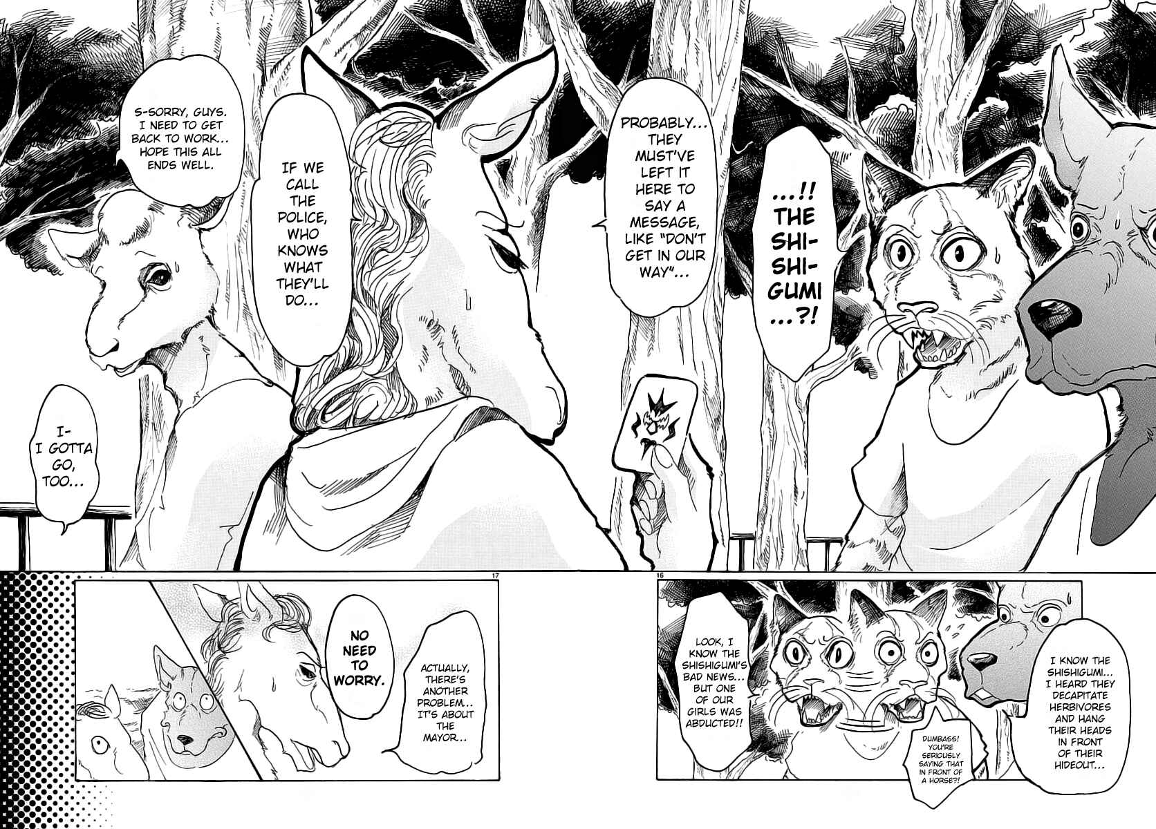 Page 16 Chapter 35 BEASTARS