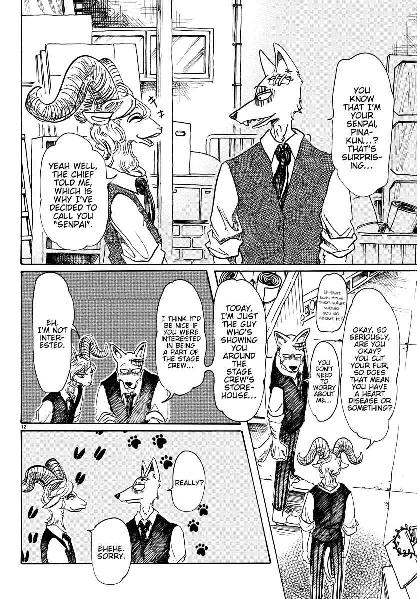 Page 12 Chapter 63 BEASTARS