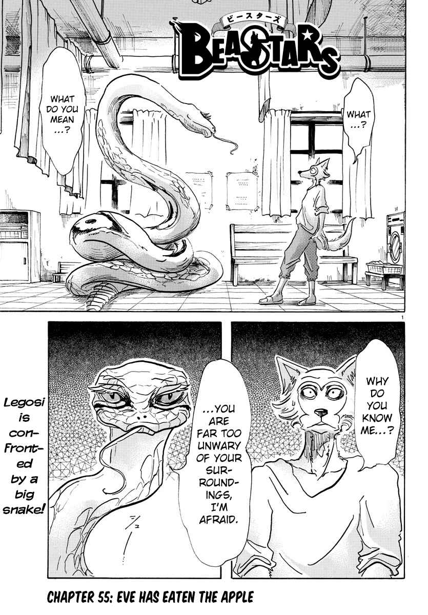 Page 1 Chapter 55 BEASTARS
